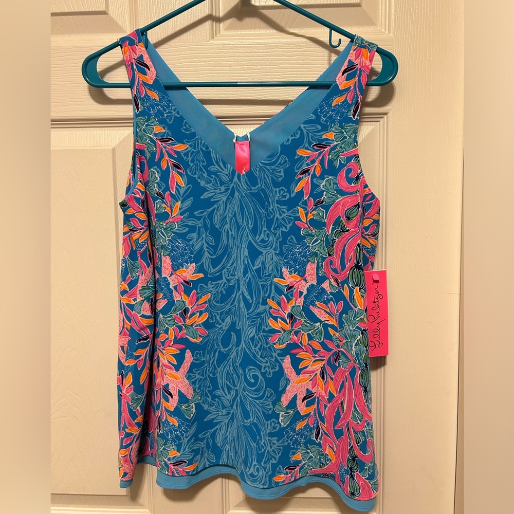 NWT size XS Lilly Pulitzer reversible Florin
